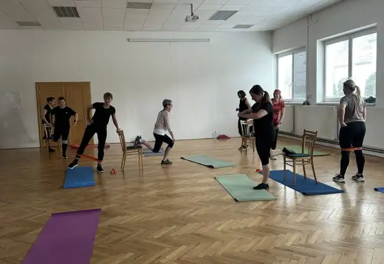 CVIČENÍ se Sokolem