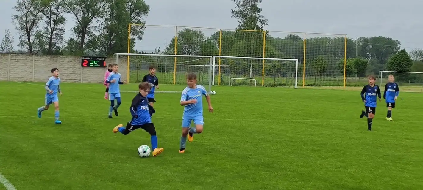 U11 hrála v dešti v Huštěnovicích