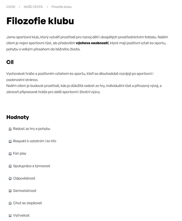 FILOZOFIE KLUBU