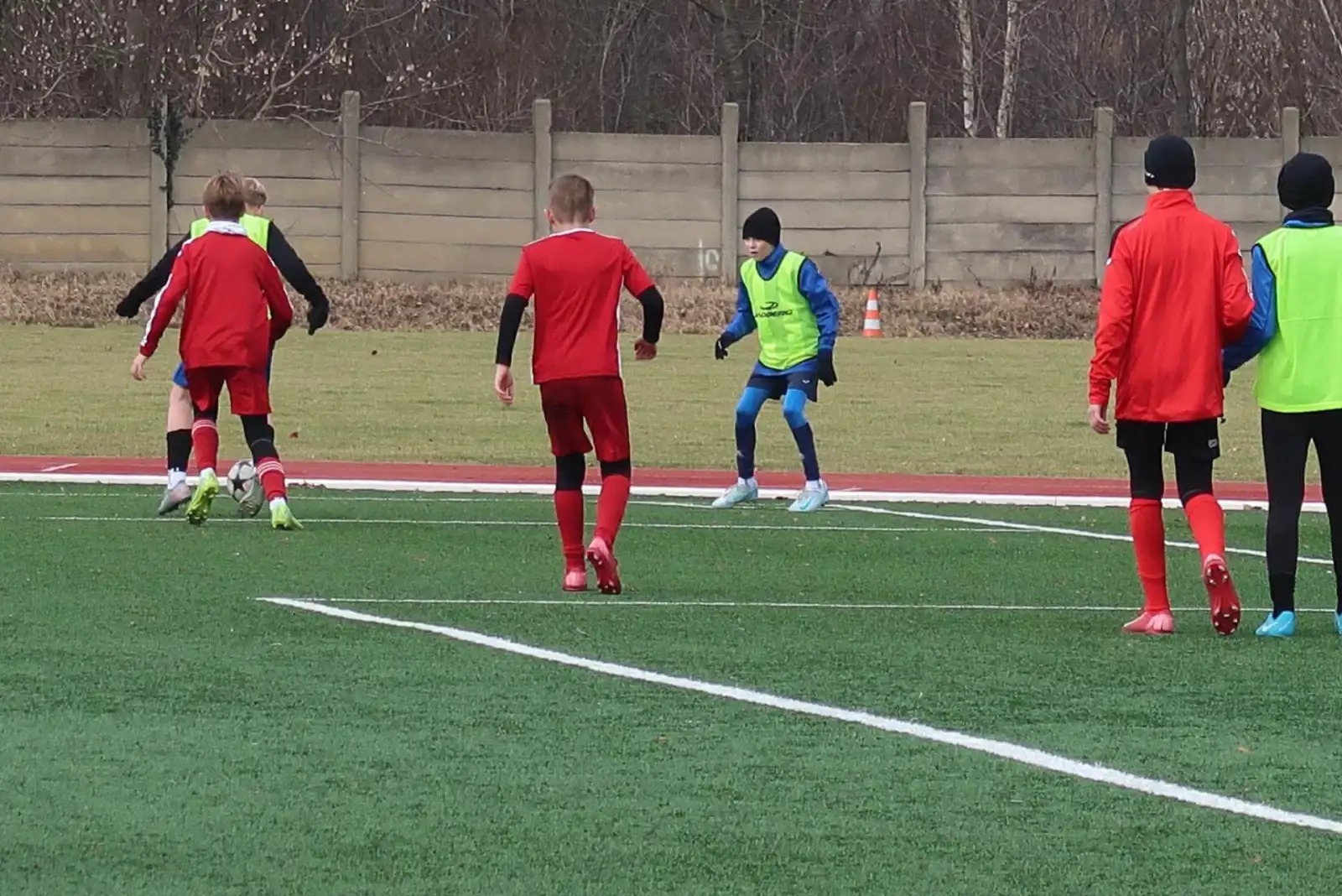 U13| V mrazivém počasí ve Vnorovech