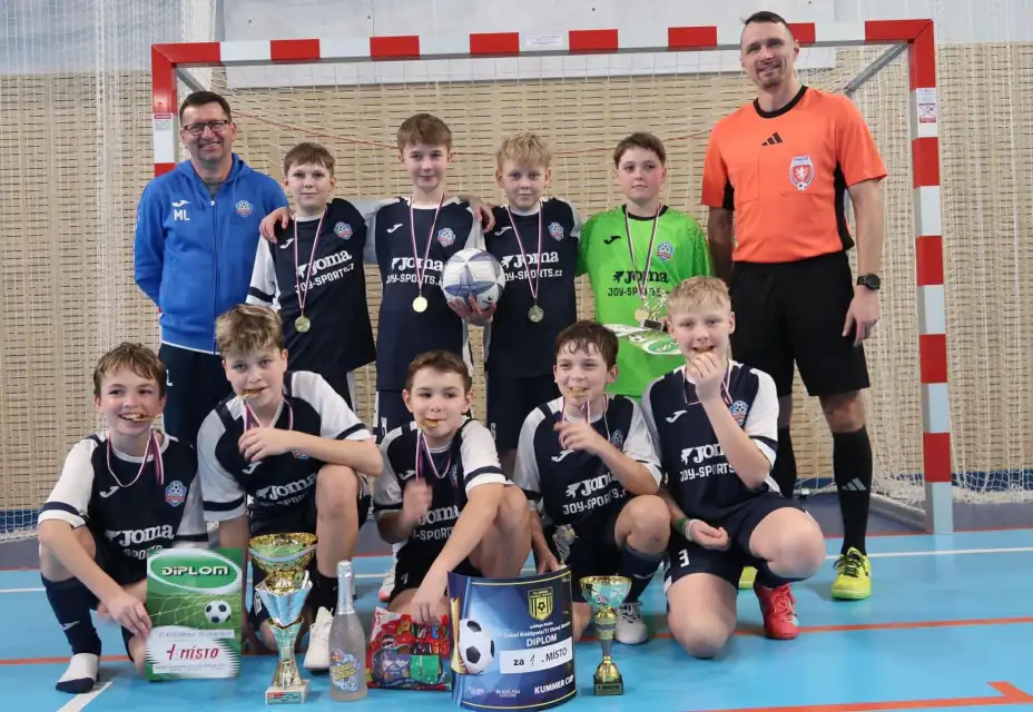 U13| Mladší žáci ovládli halovou ligu